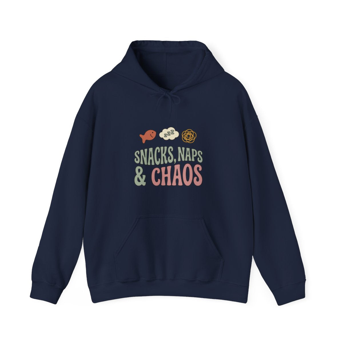 Snacks Naps and Chaos Hoodie | Funny Mom Gift