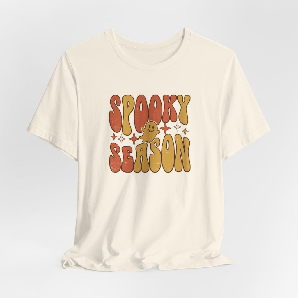 Spooky Season Tee | Retro Groovy Halloween Ghost Shirt