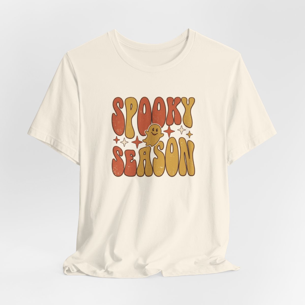 Spooky Season Tee | Retro Groovy Halloween Ghost Shirt