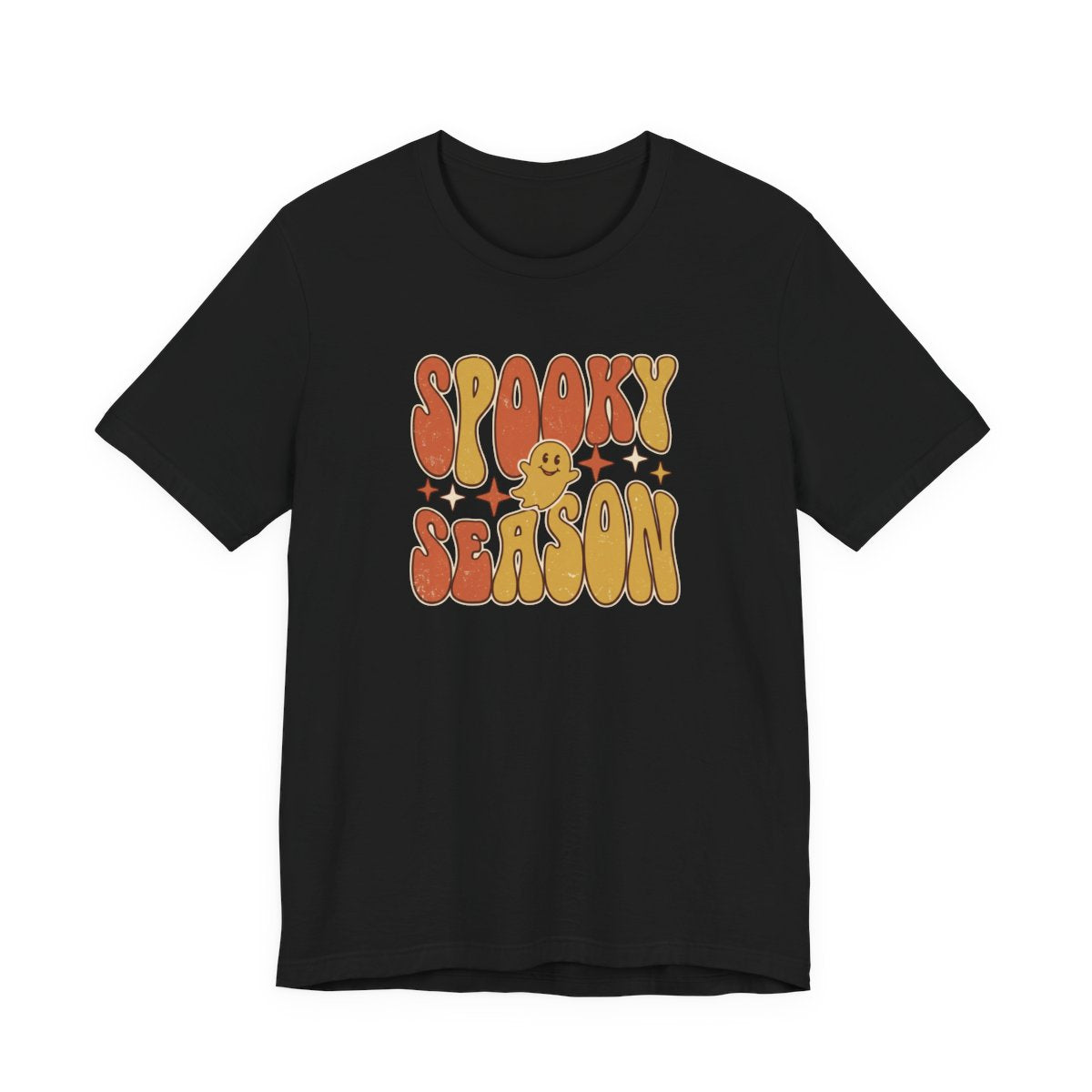 Spooky Season Tee | Retro Groovy Halloween Ghost Shirt