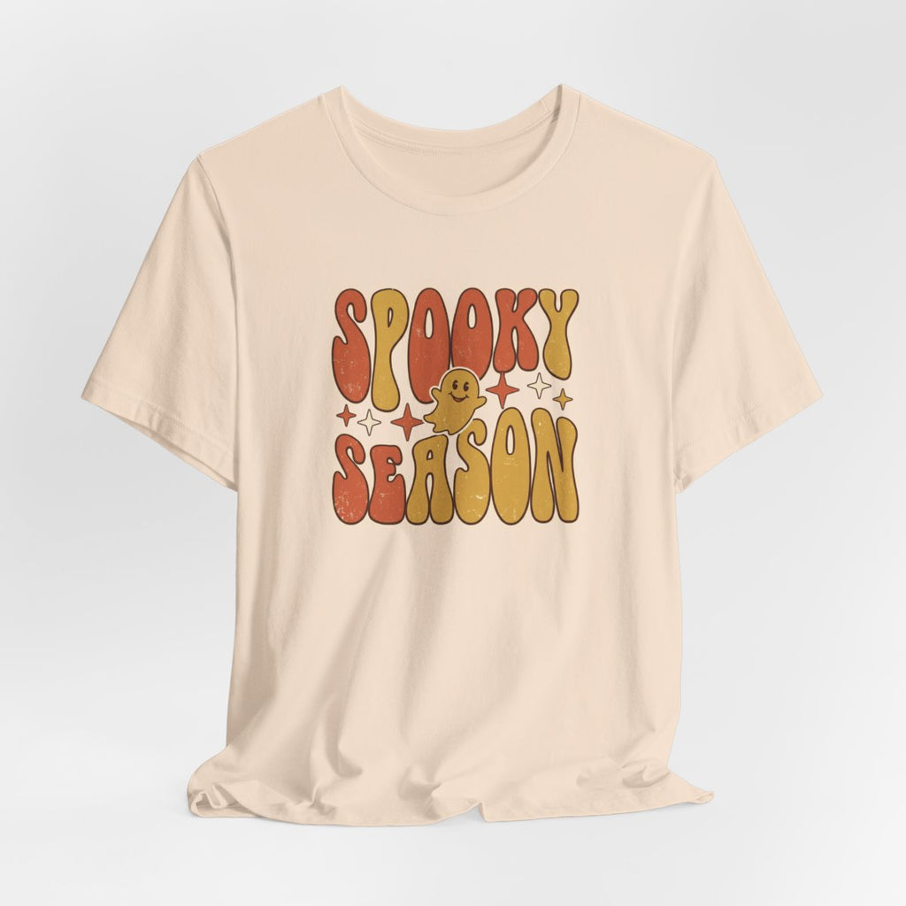 Spooky Season Tee | Retro Groovy Halloween Ghost Shirt