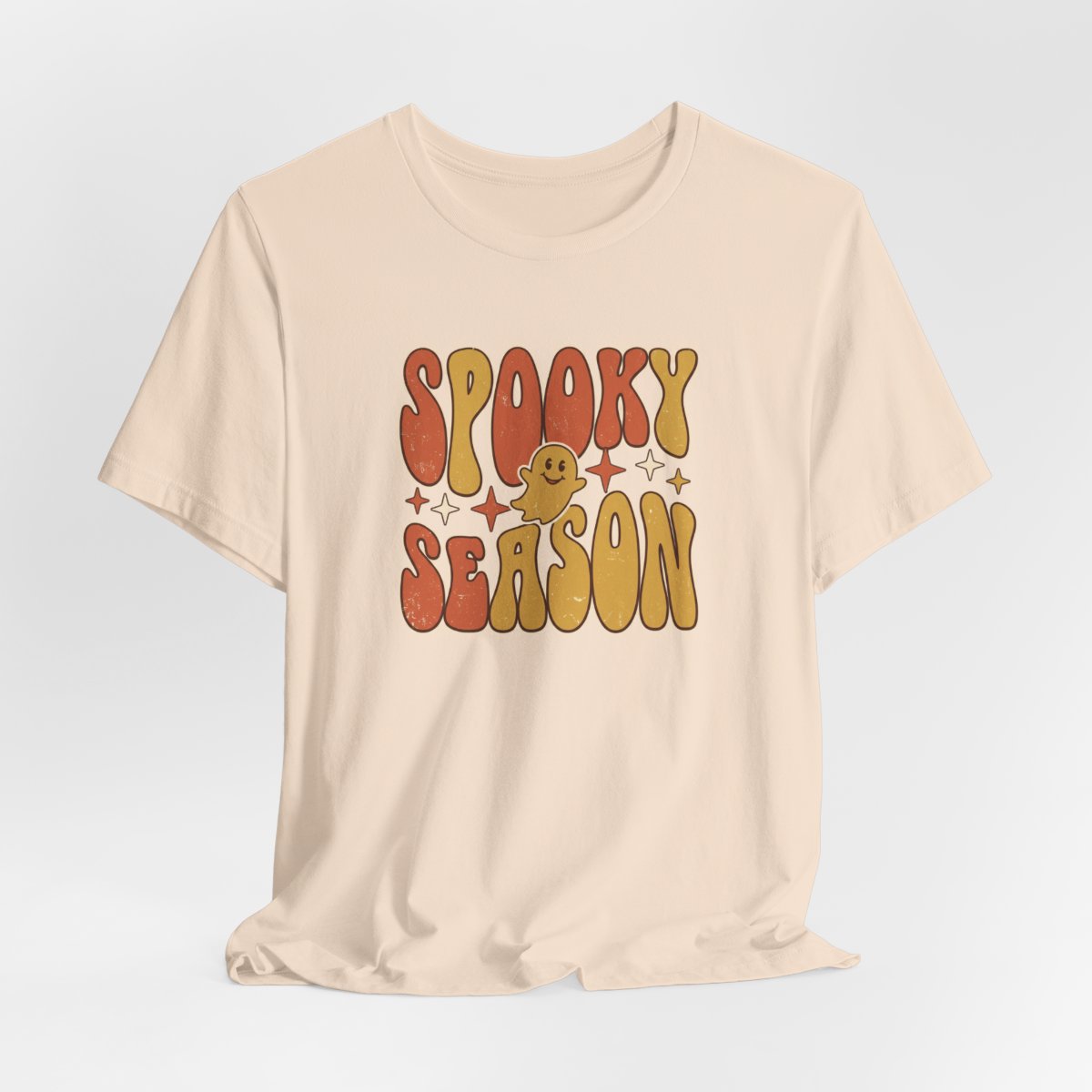 Spooky Season Tee | Retro Groovy Halloween Ghost Shirt