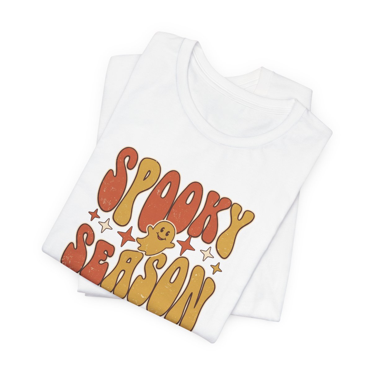 Spooky Season Tee | Retro Groovy Halloween Ghost Shirt