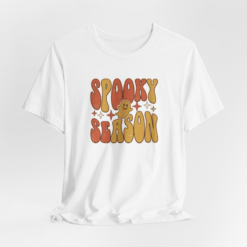Spooky Season Tee | Retro Groovy Halloween Ghost Shirt