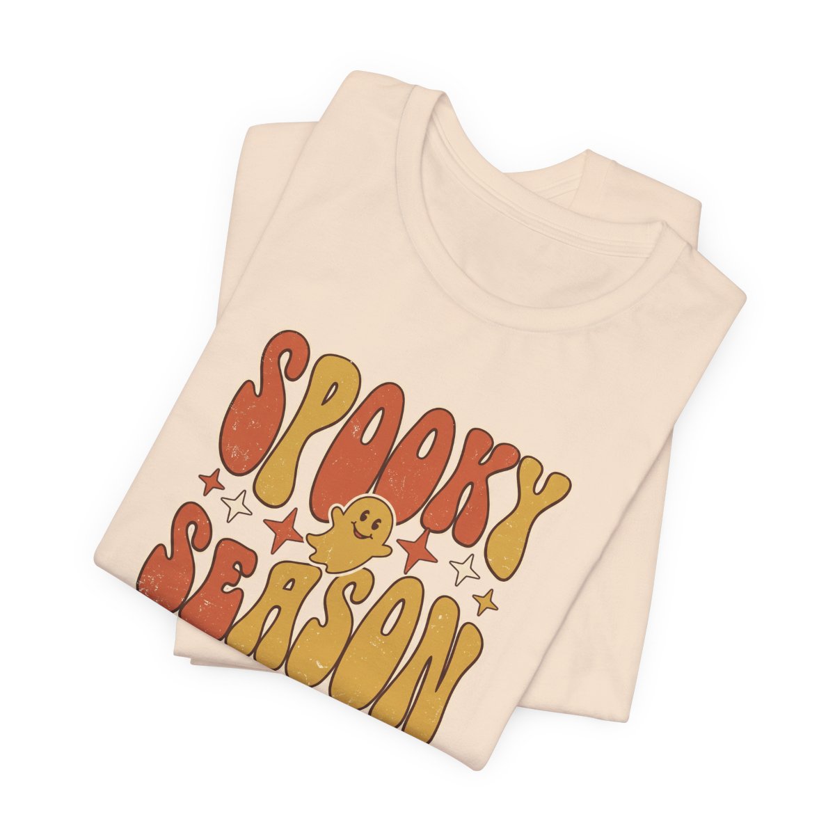 Spooky Season Tee | Retro Groovy Halloween Ghost Shirt