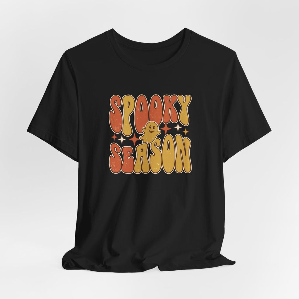 Spooky Season Tee | Retro Groovy Halloween Ghost Shirt