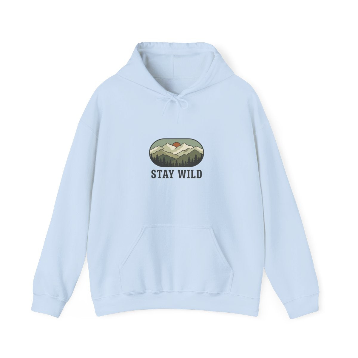 Stay Wild Hoodie | Mountain Forest Outdoors