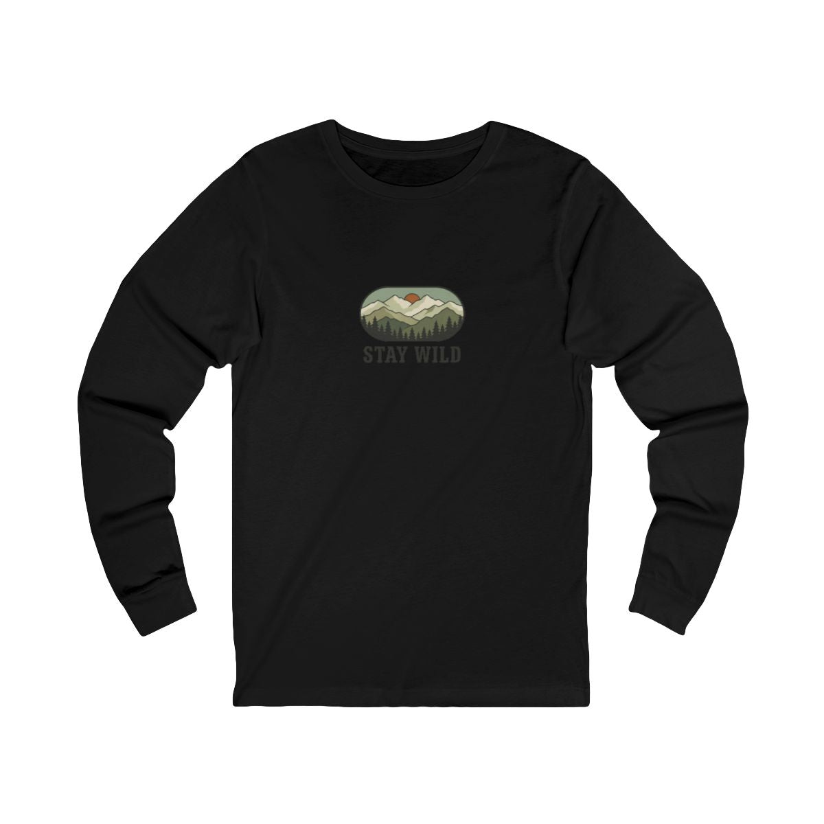 Stay Wild Long Sleeve Tee | Mountain Forest Outdoors