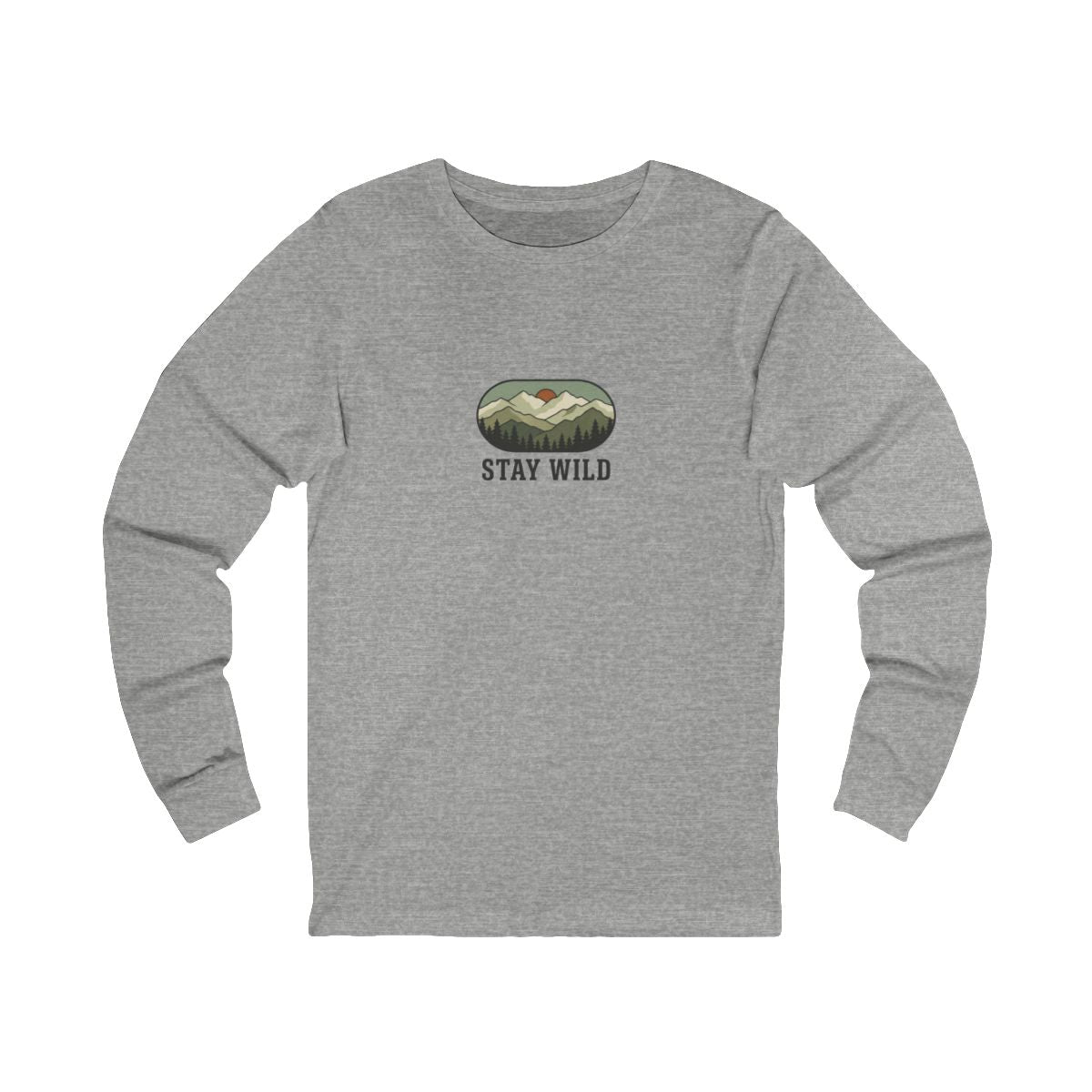 Stay Wild Long Sleeve Tee | Mountain Forest Outdoors