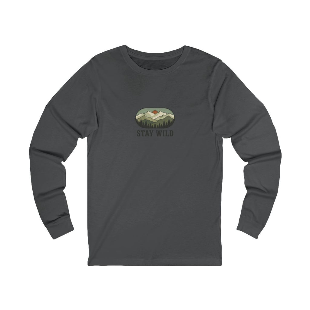 Stay Wild Long Sleeve Tee | Mountain Forest Outdoors