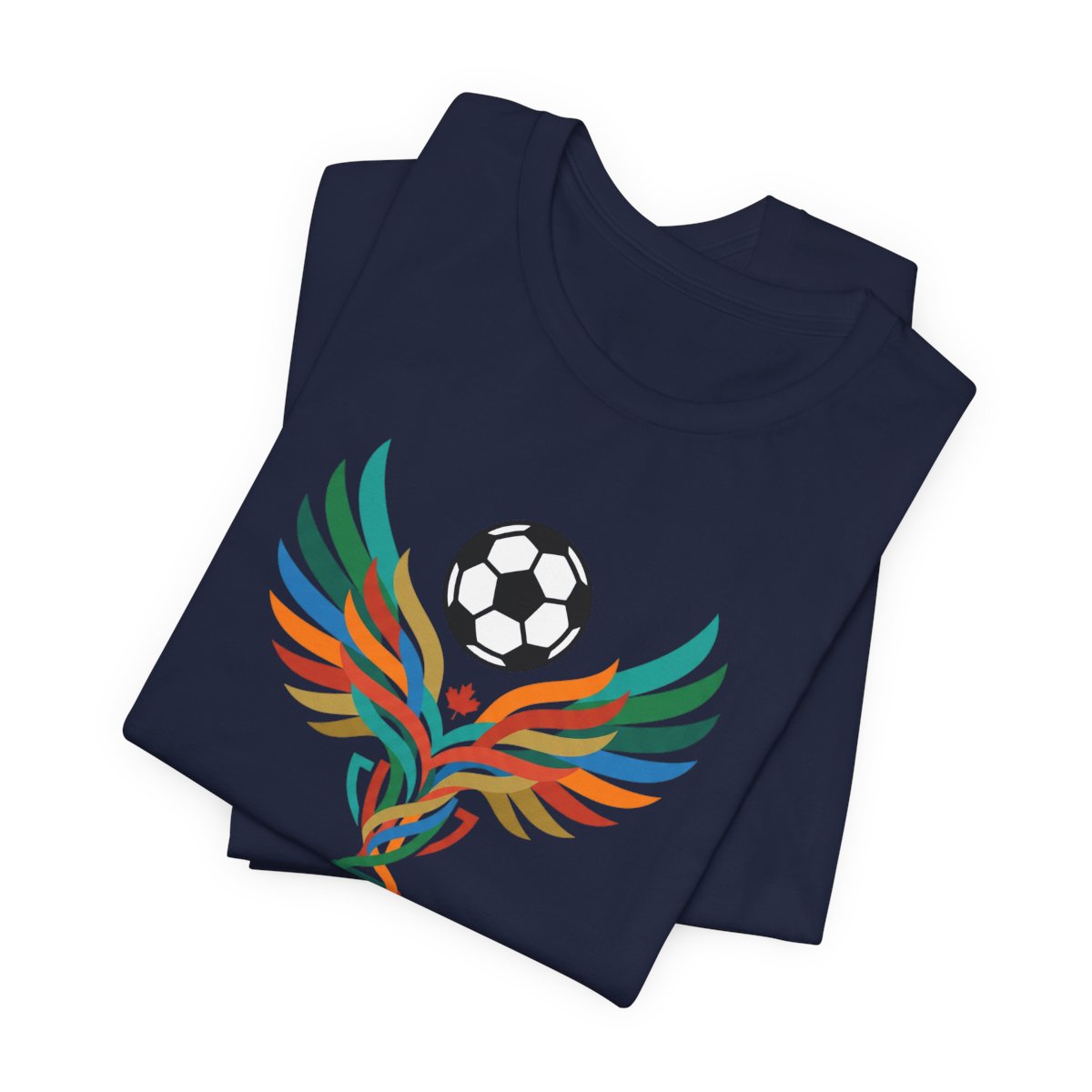 Summer of Soccer 2026 Wings Tee | Canadian Soccer Celebration