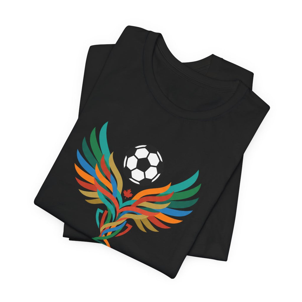 Summer of Soccer 2026 Wings Tee | Canadian Soccer Celebration