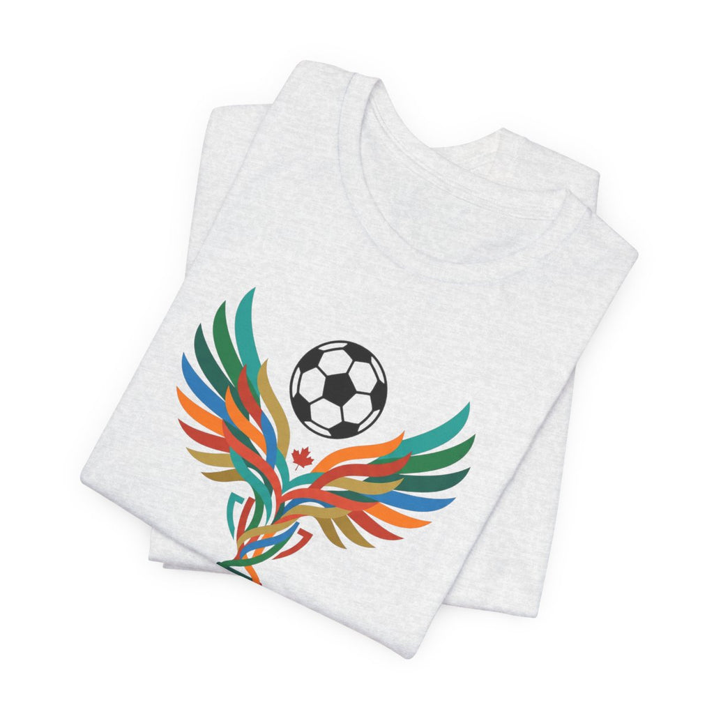 Summer of Soccer 2026 Wings Tee | Canadian Soccer Celebration
