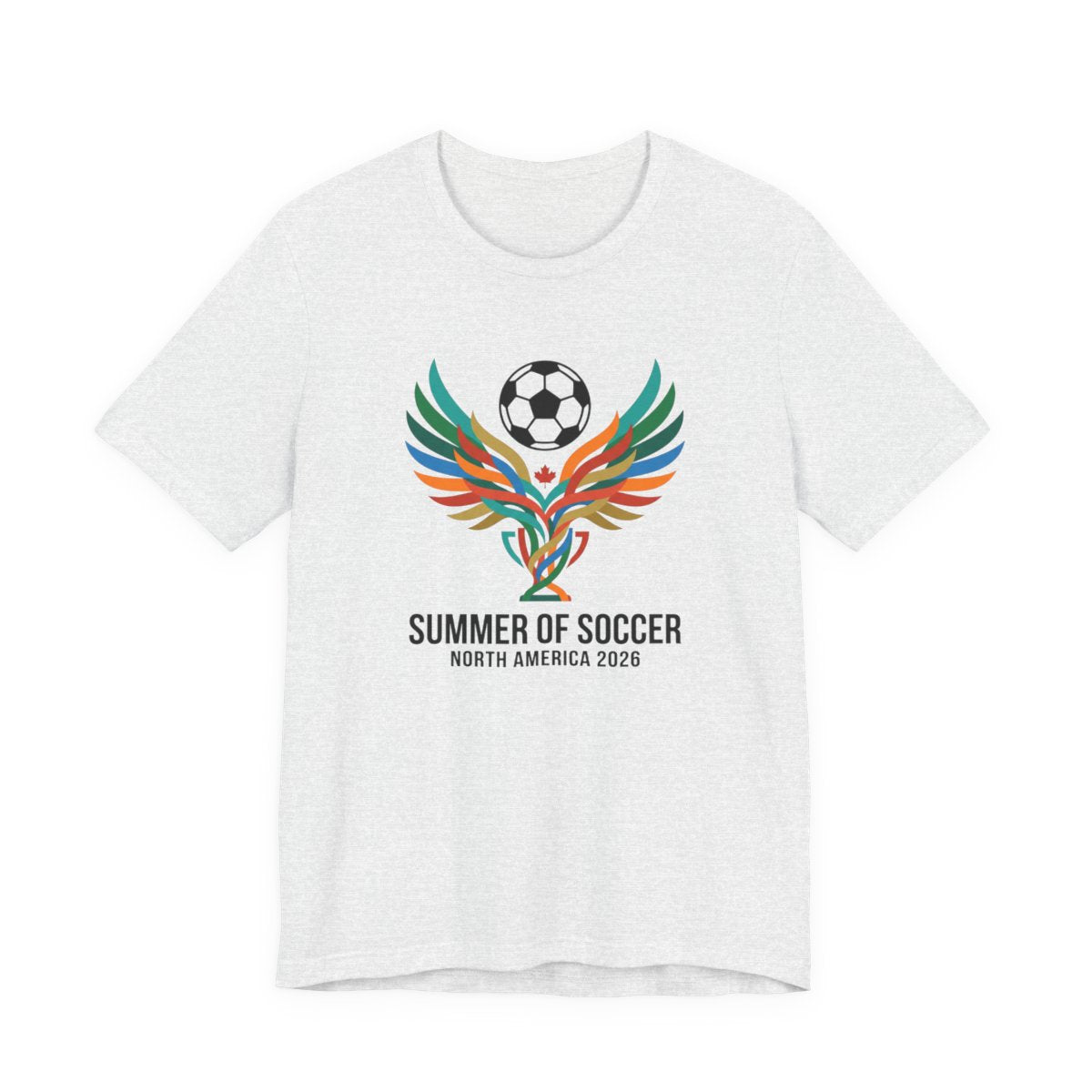 Summer of Soccer 2026 Wings Tee | Canadian Soccer Celebration