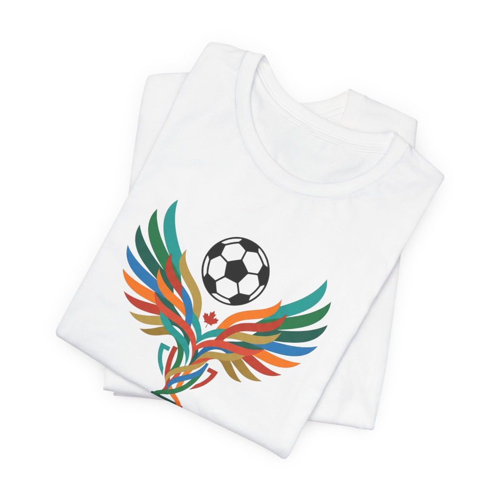 Summer of Soccer 2026 Wings Tee | Canadian Soccer Celebration