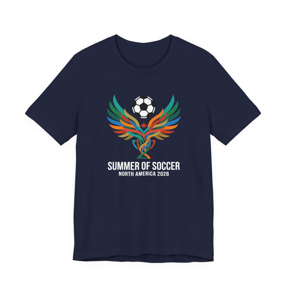 Summer of Soccer 2026 Wings Tee | Canadian Soccer Celebration