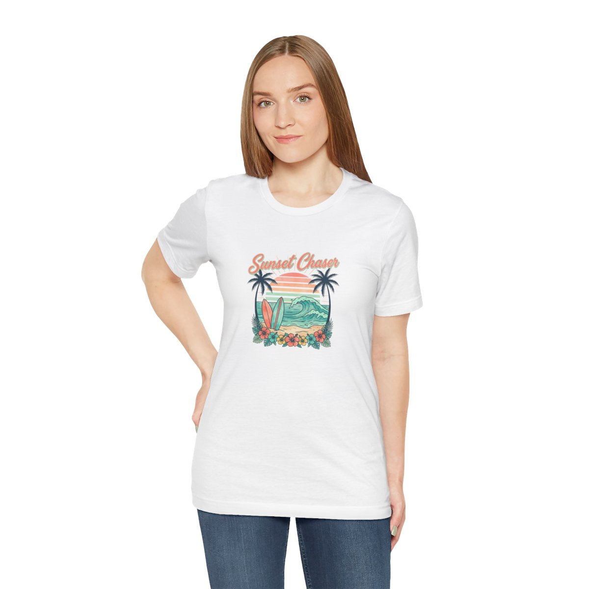 Sunset Chaser Tee | Retro Vintage Surf, Summer Beach