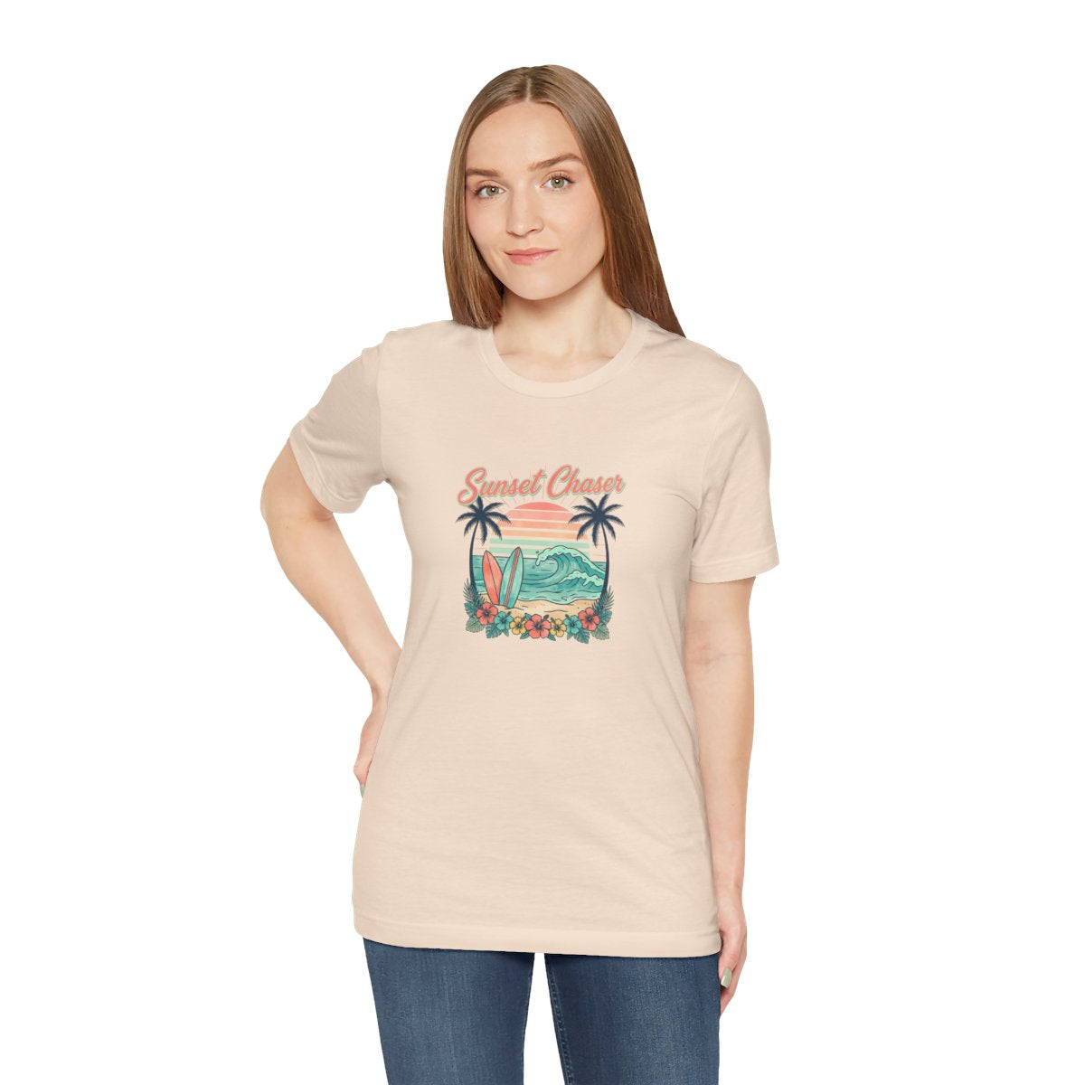 Sunset Chaser Tee | Retro Vintage Surf, Summer Beach