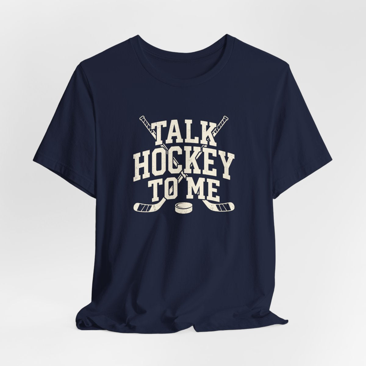 Talk Hockey to Me Tee | Funny Retro Hockey Fan Shirt