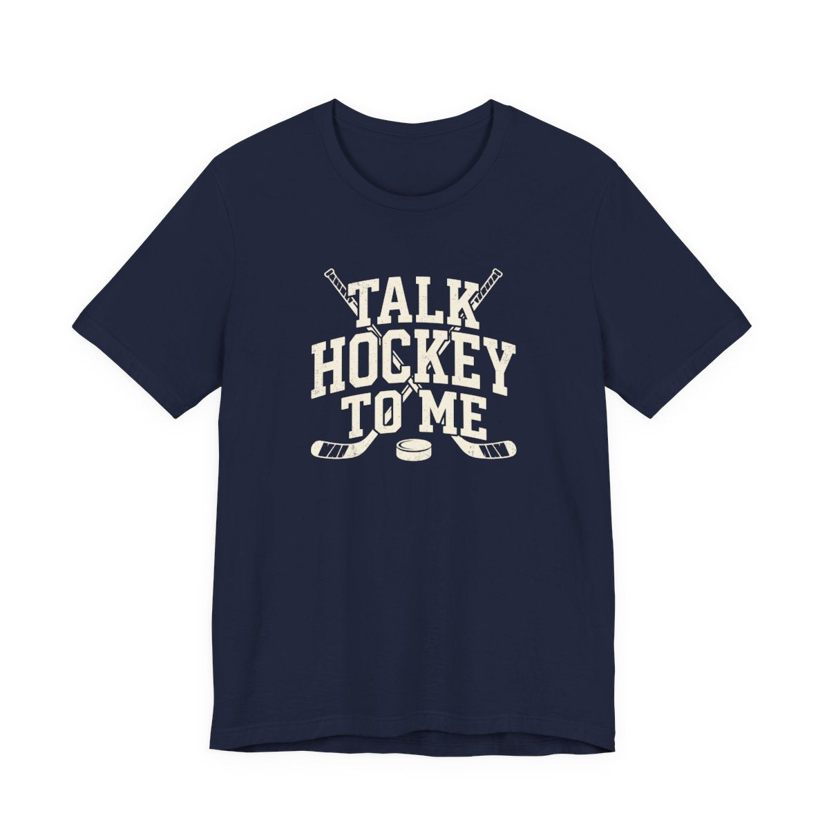 Talk Hockey to Me Tee | Funny Retro Hockey Fan Shirt