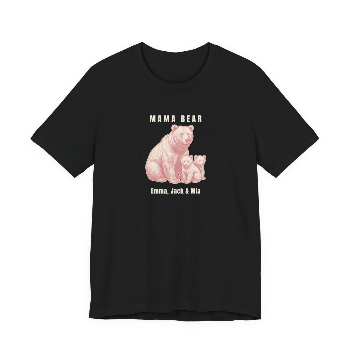 Mama Bear Tee | Personalized Kids' Names Shirt