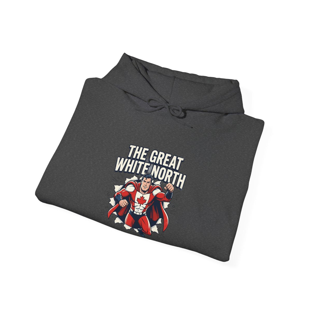 The Great White North Hoodie | Canadian Superhero Pride