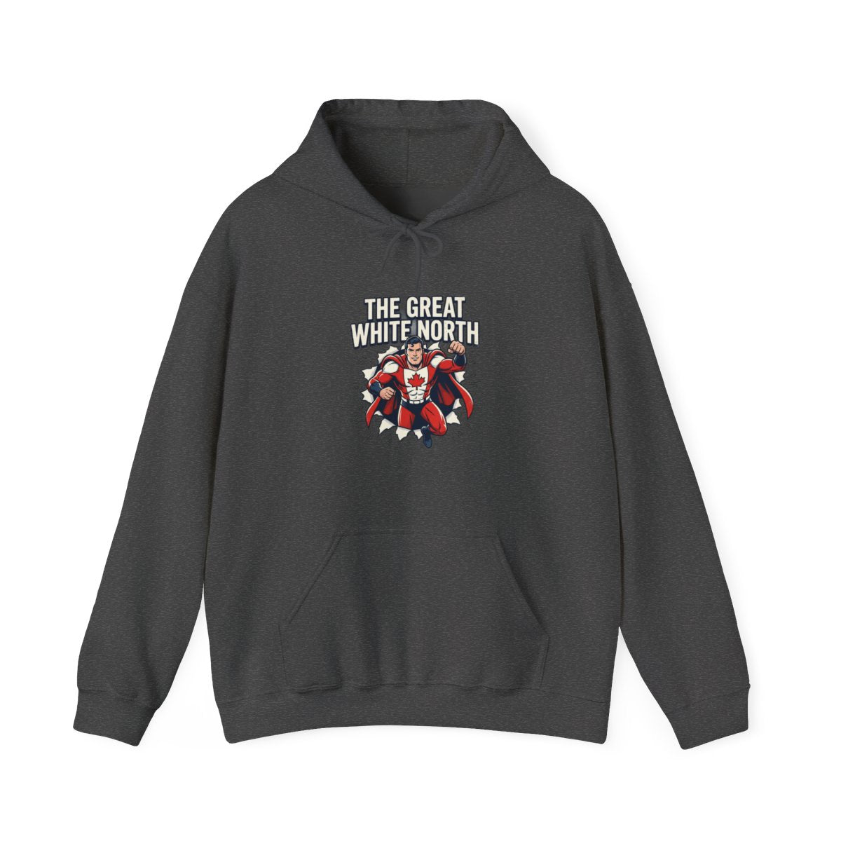 The Great White North Hoodie | Canadian Superhero Pride