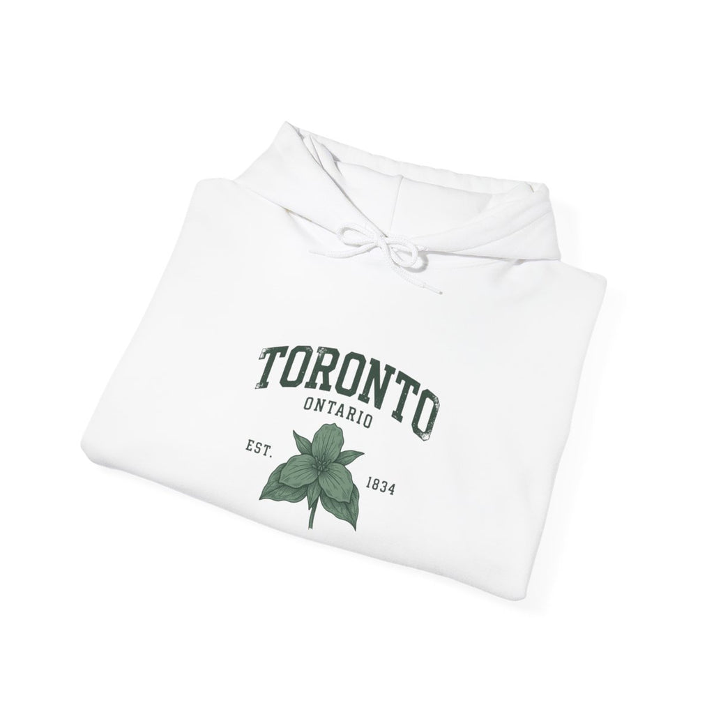 Toronto Ontario Hoodie | Vintage Collegiate, EST 1834