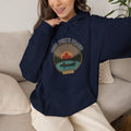 True North Proud Hoodie | Vintage Canada Day Canoe Badge