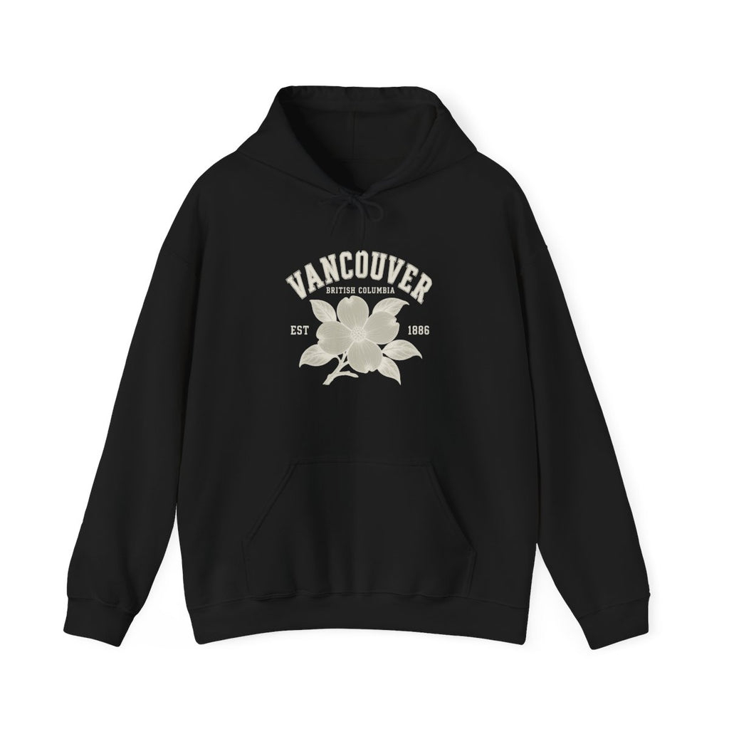 Vancouver British Columbia Hoodie | Vintage Collegiate, EST 1886