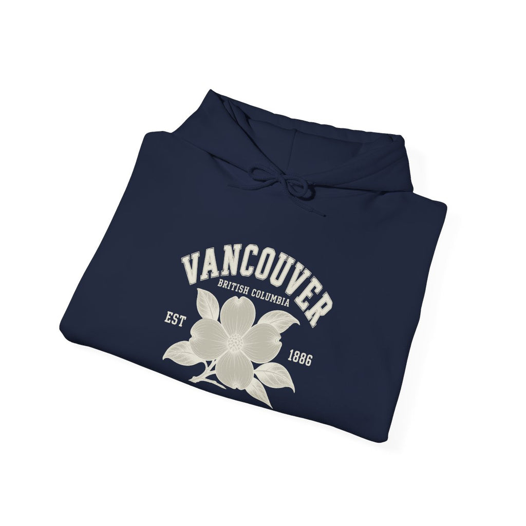 Vancouver British Columbia Hoodie | Vintage Collegiate, EST 1886
