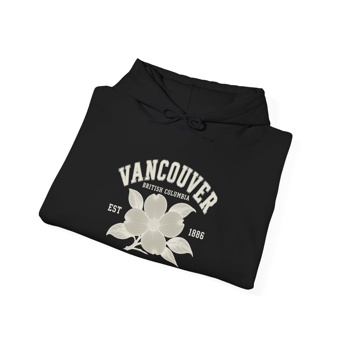 Vancouver British Columbia Hoodie | Vintage Collegiate, EST 1886