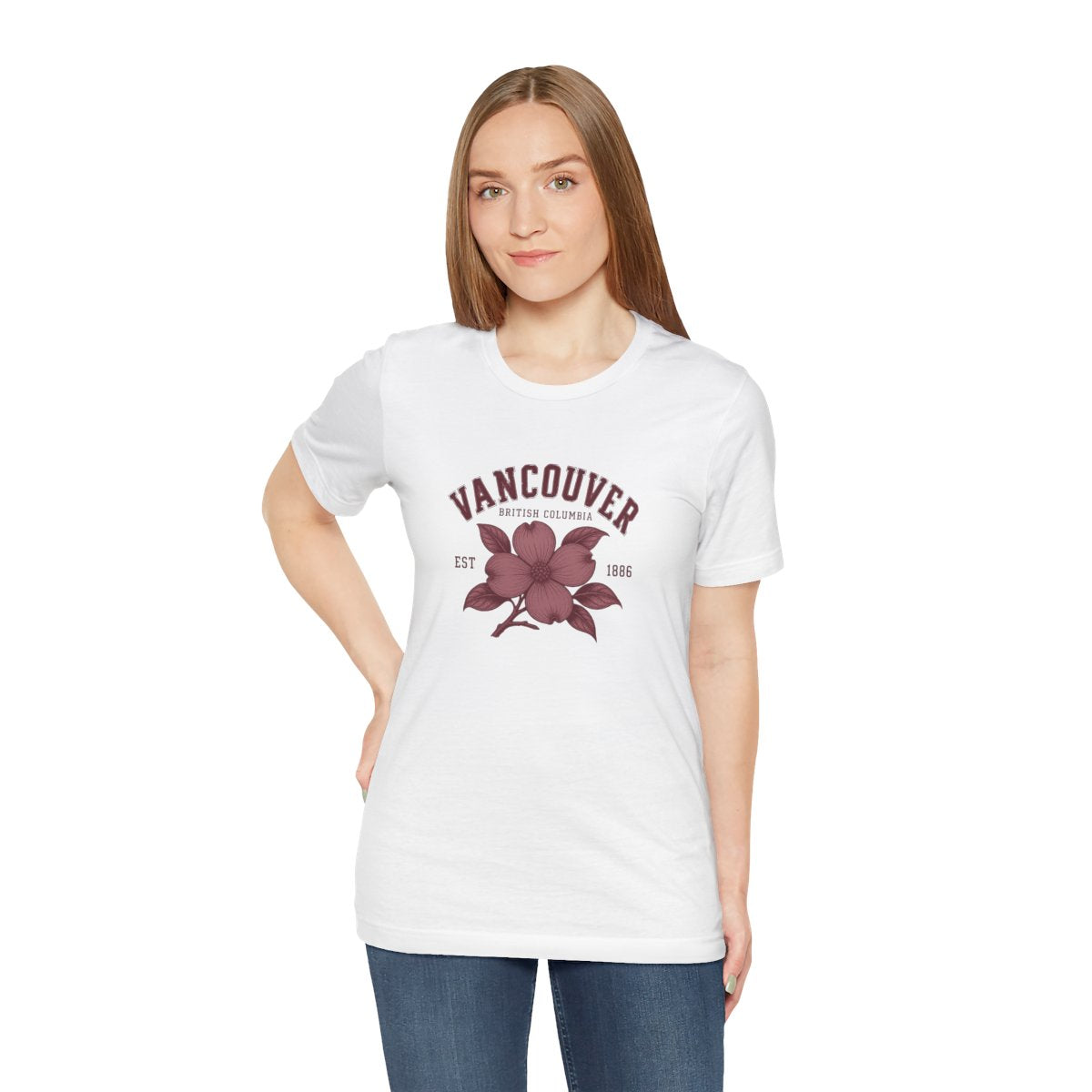 Vancouver British Columbia Tee | Vintage Collegiate, EST 1886