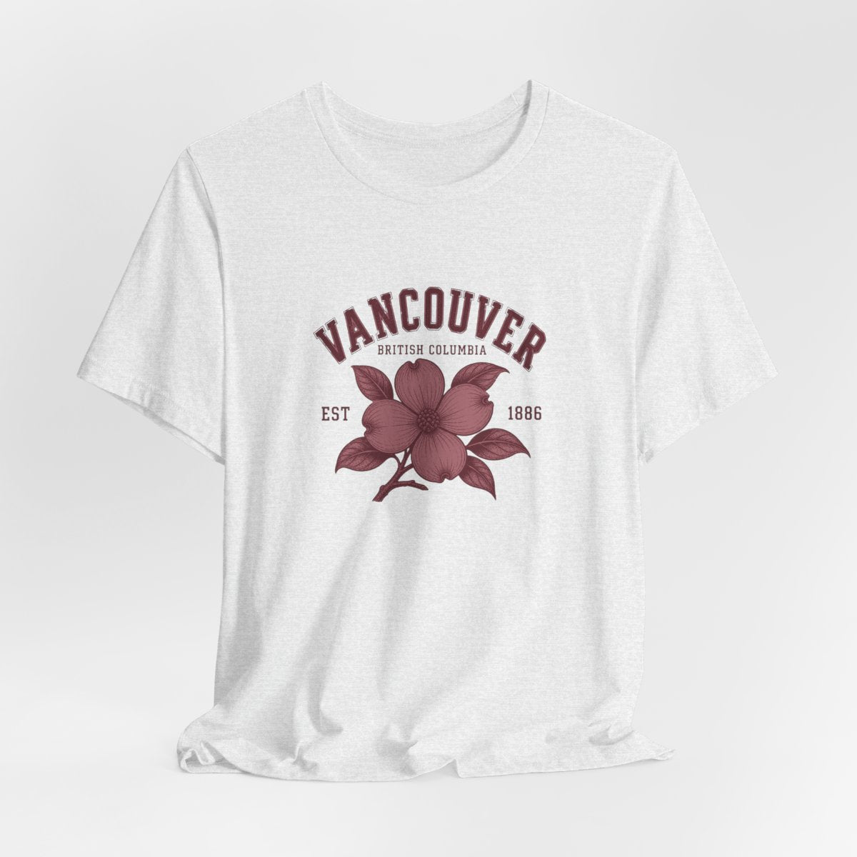 Vancouver British Columbia Tee | Vintage Collegiate, EST 1886