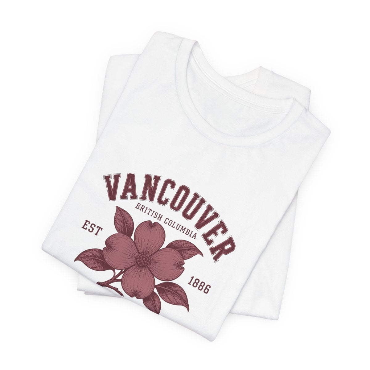 Vancouver British Columbia Tee | Vintage Collegiate, EST 1886