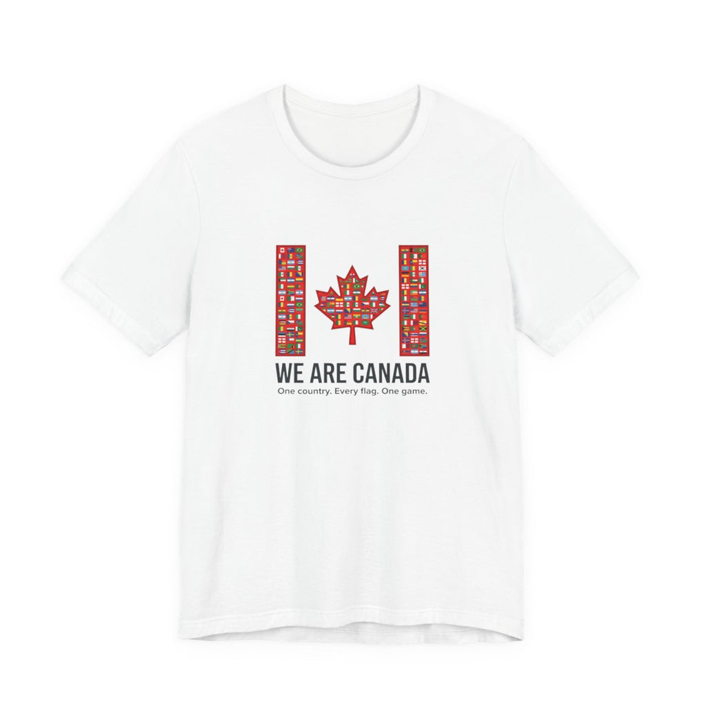 We Are Canada Maple Flag Tee | Soccer Club, Supporter Sideline