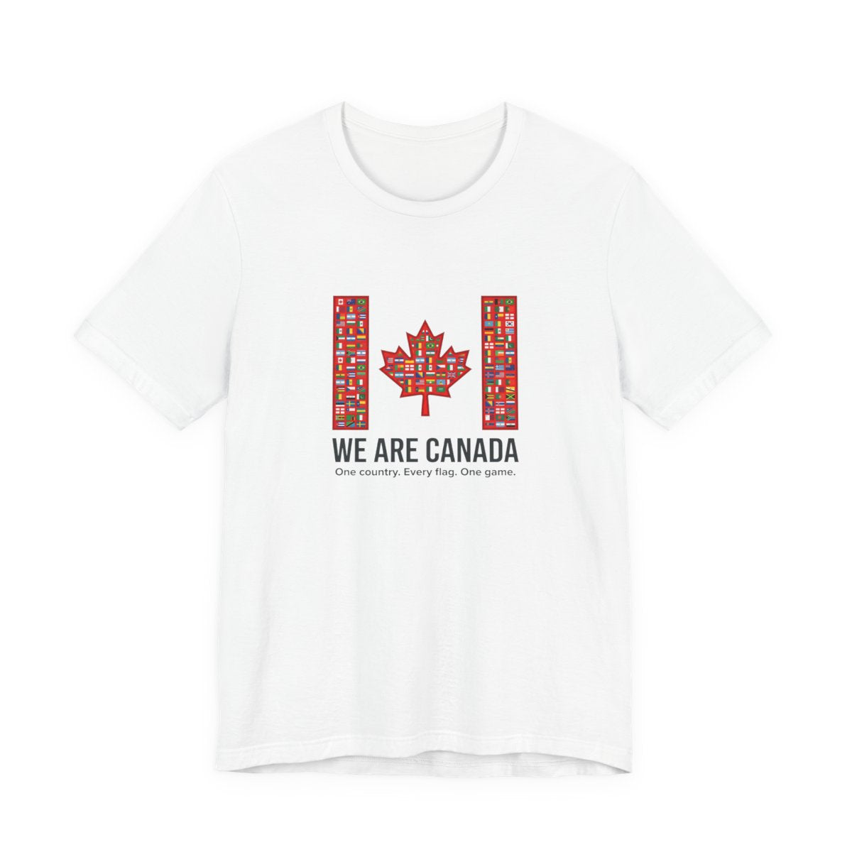 We Are Canada Maple Flag Tee | Soccer Club, Supporter Sideline