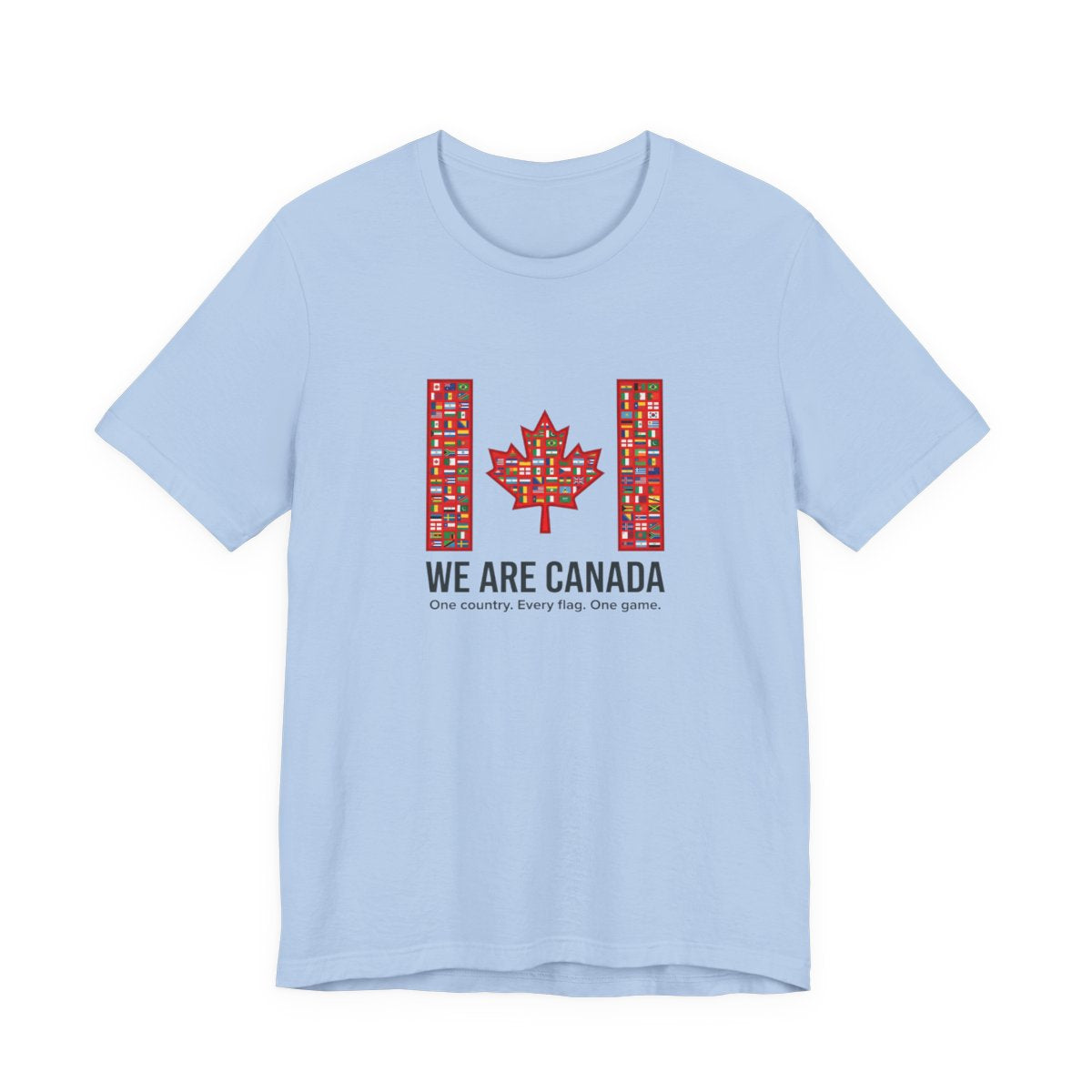 We Are Canada Maple Flag Tee | Soccer Club, Supporter Sideline