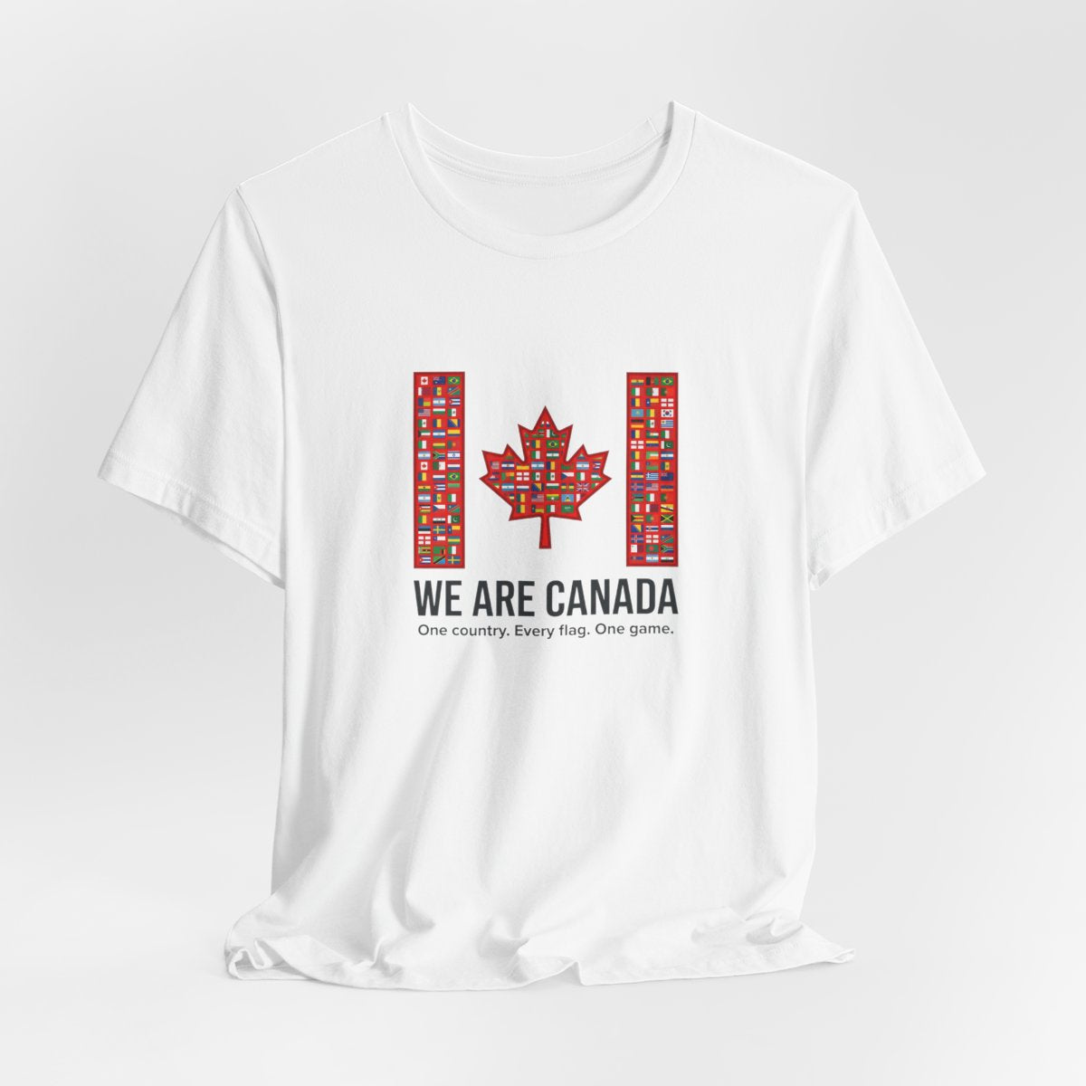 We Are Canada Maple Flag Tee | Soccer Club, Supporter Sideline
