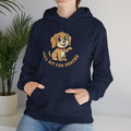 Will Sit For Snacks Hoodie | Funny Dog Lover Graphic